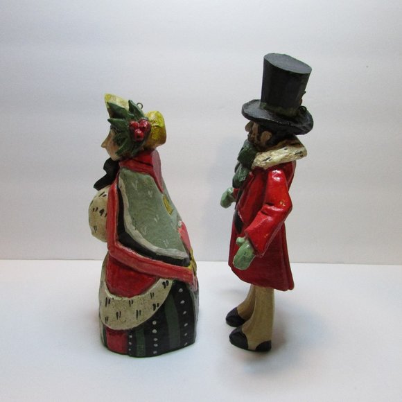vtg House of Hatten 1991 Victorian Christmas Caroling family carolers figure lot - Picture 6 of 16